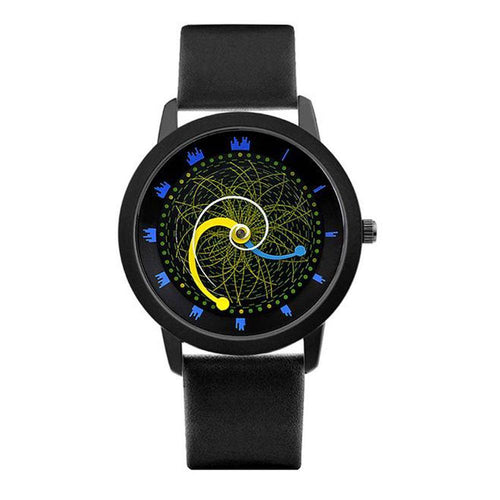 2018gift Enmex Cool Style Wristwatch Star Orbital Concept Star Vortex The Story Of The Starry Sky Casual Quartz Fashion Watch