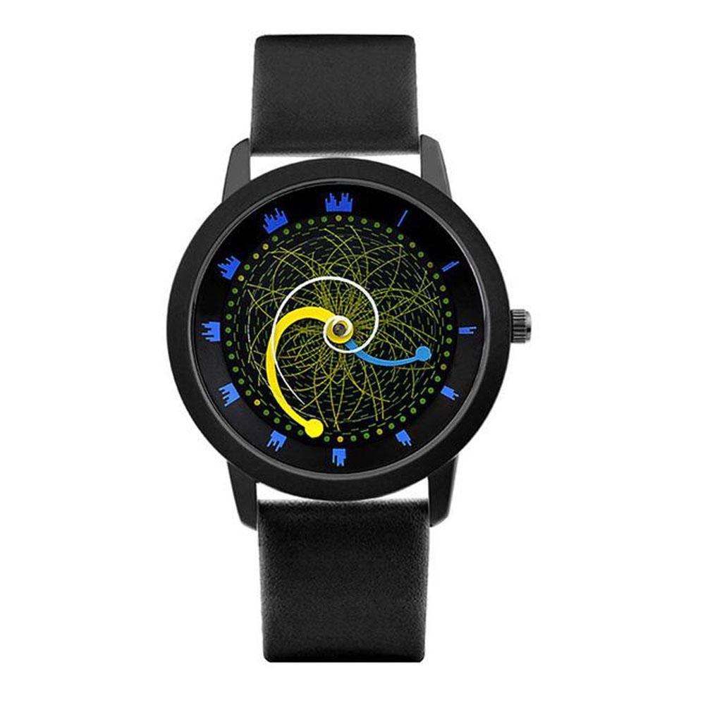 2018gift Enmex Cool Style Wristwatch Star Orbital Concept Star Vortex The Story Of The Starry Sky Casual Quartz Fashion Watch