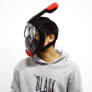 2018 New Full Face Snorkel Anti Fog Diving Mask